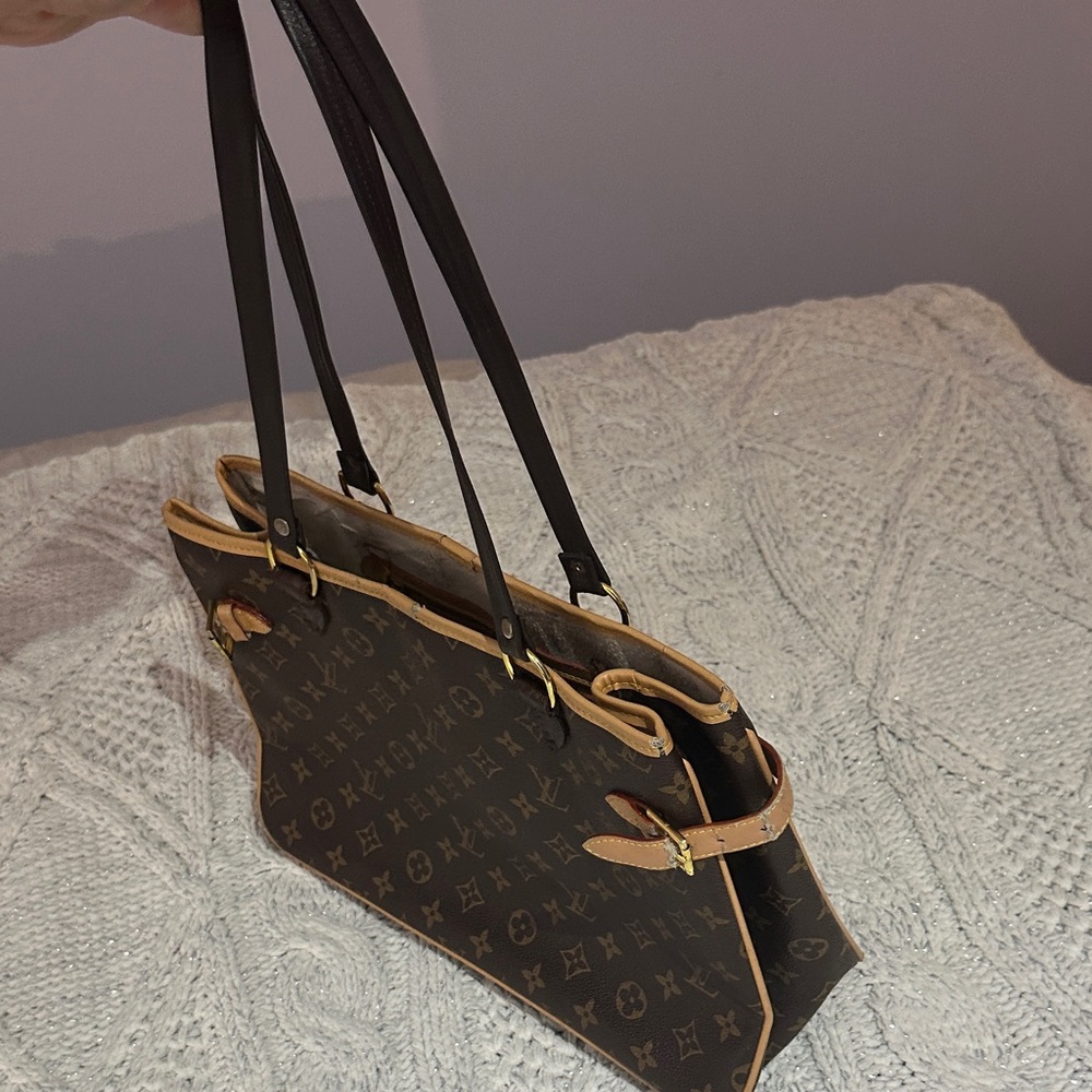 Louis Vuitton Dark Brown Monogram Tote - Picture 15 of 17